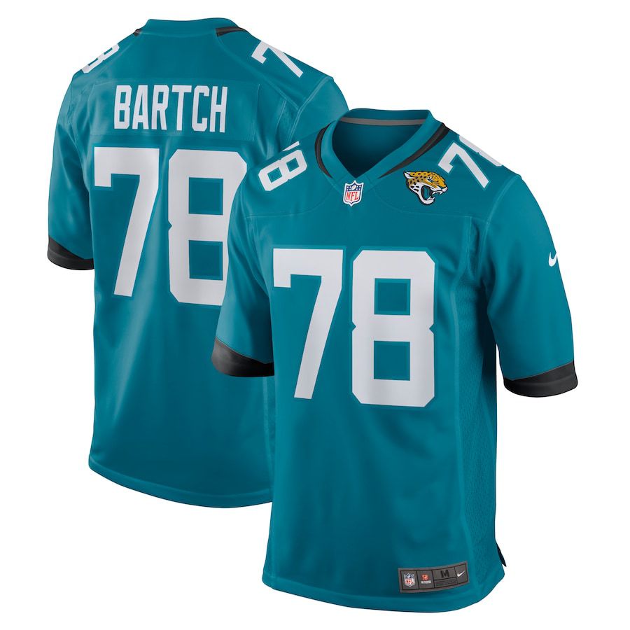 Men Jacksonville Jaguars 78 Ben Bartch Nike Green Game NFL Jersey